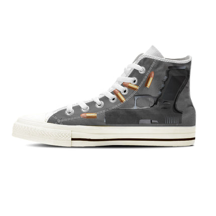 Gun Canvas Shoes