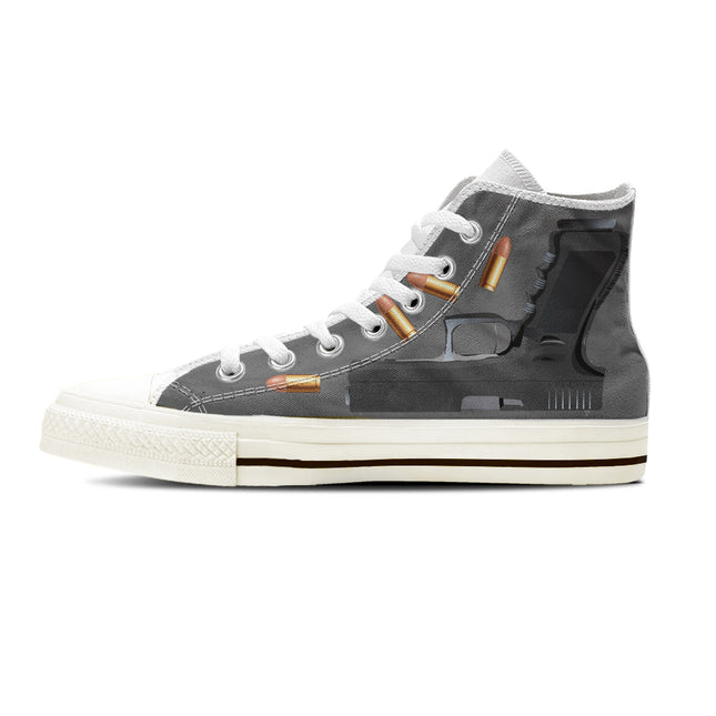 Gun Canvas Shoes