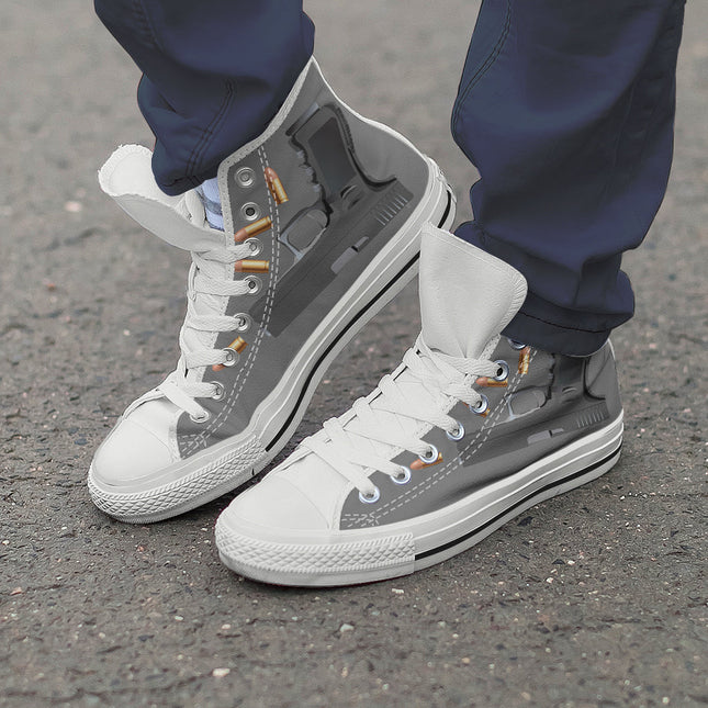 Gun Canvas Shoes