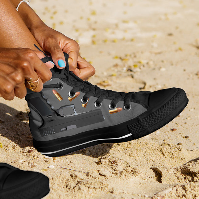 Gun Canvas Shoes