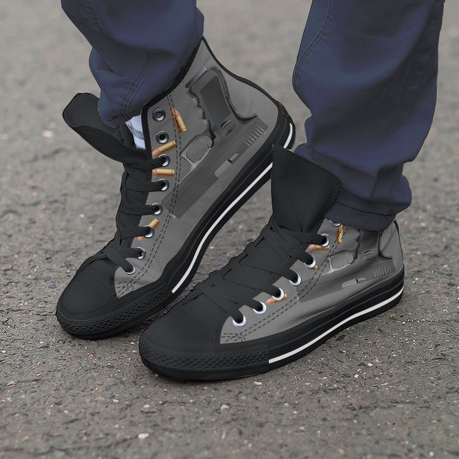 Gun Canvas Shoes