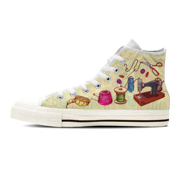 Sewing Lover Canvas Shoes