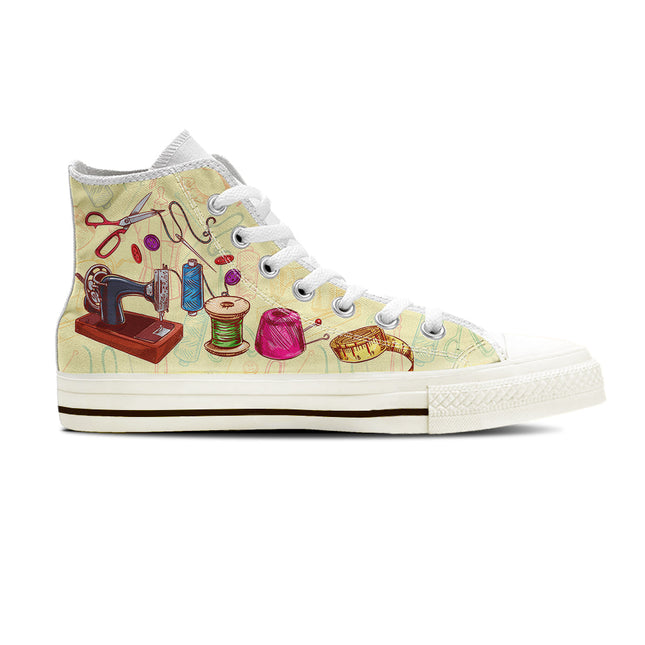 Sewing Lover Canvas Shoes