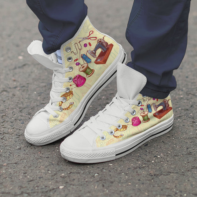 Sewing Lover Canvas Shoes