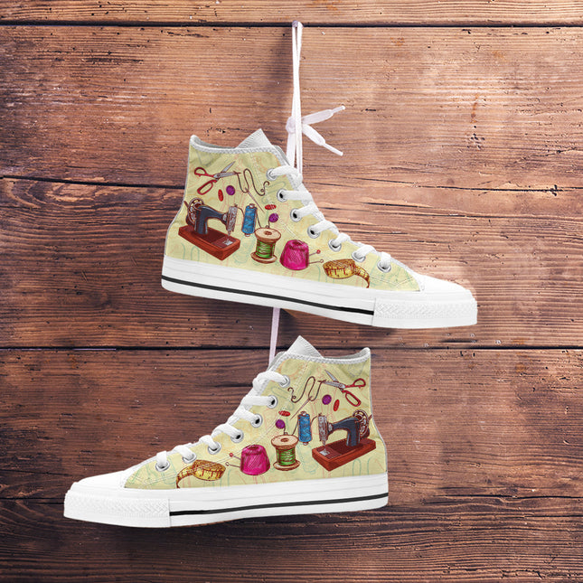 Sewing Lover Canvas Shoes