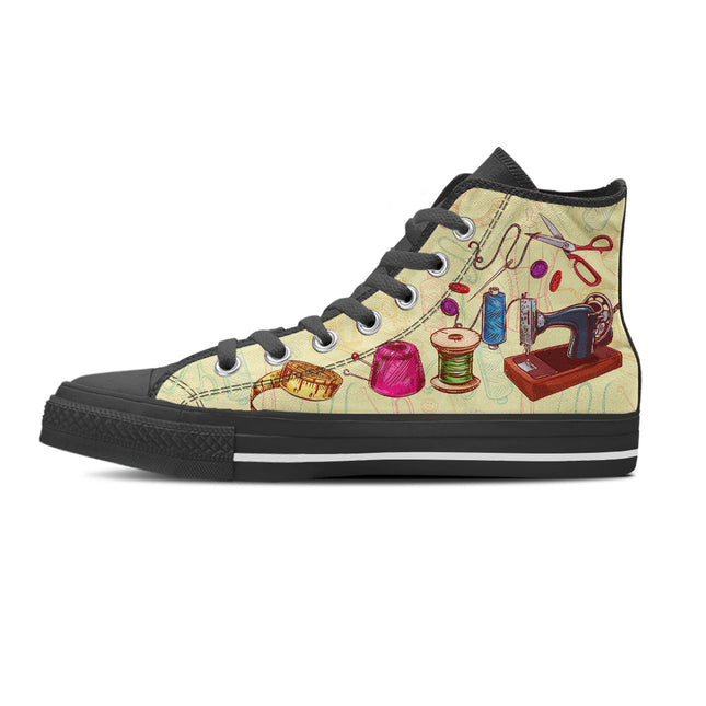Sewing Lover Canvas Shoes
