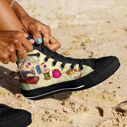 Sewing Lover Canvas Shoes