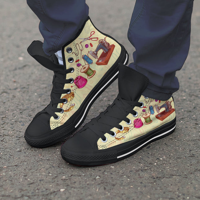 Sewing Lover Canvas Shoes