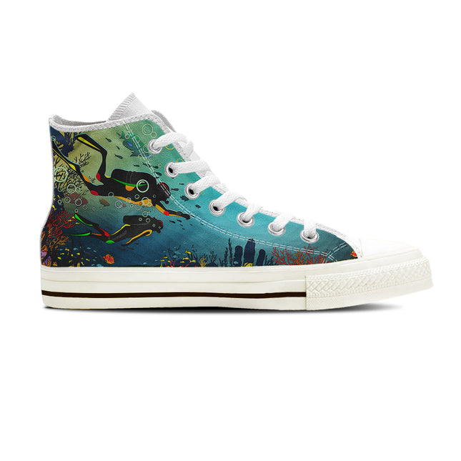 Scuba Diving Canvas Shoes