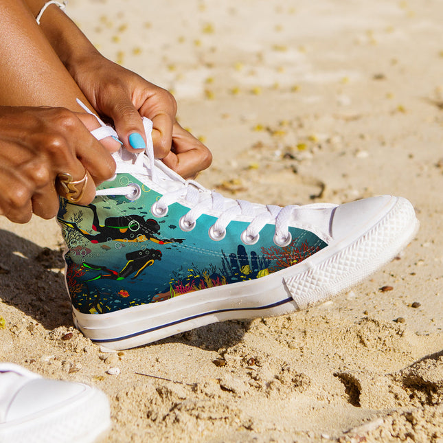 Scuba Diving Canvas Shoes