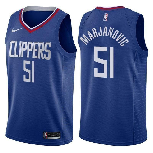 Los Angeles Clippers #51 Boban Marjanovic Icon Blue Swingman Jersey