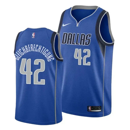 Maxi Kleber Gleichberechtigung Dallas Mavericks Social Justice Icon Blue Swingman Jersey