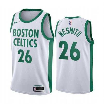 Aaron Nesmith Boston Celtics 2020-21 City White Swingman Jersey