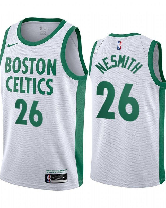 Aaron Nesmith Boston Celtics 2020-21 City White Swingman Jersey