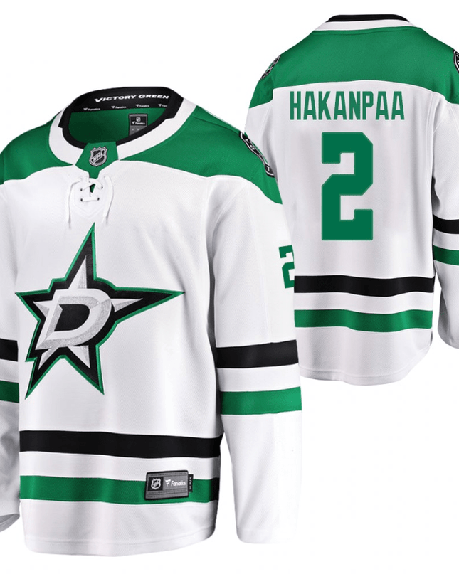 Jani Hakanpaa Dallas Stars Away White Player Swingman Jersey