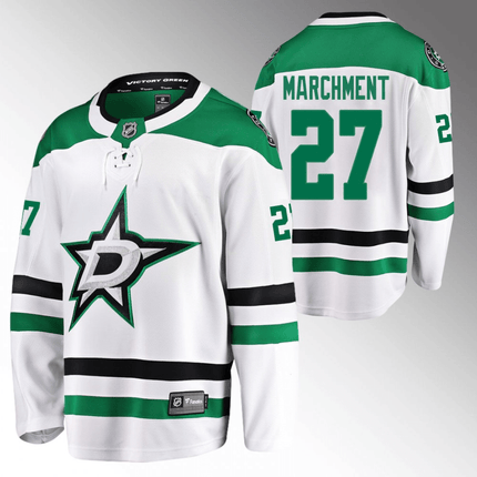 Mason Marchment Dallas Stars Away White Player Swingman Jersey