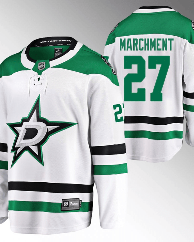 Mason Marchment Dallas Stars Away White Player Swingman Jersey