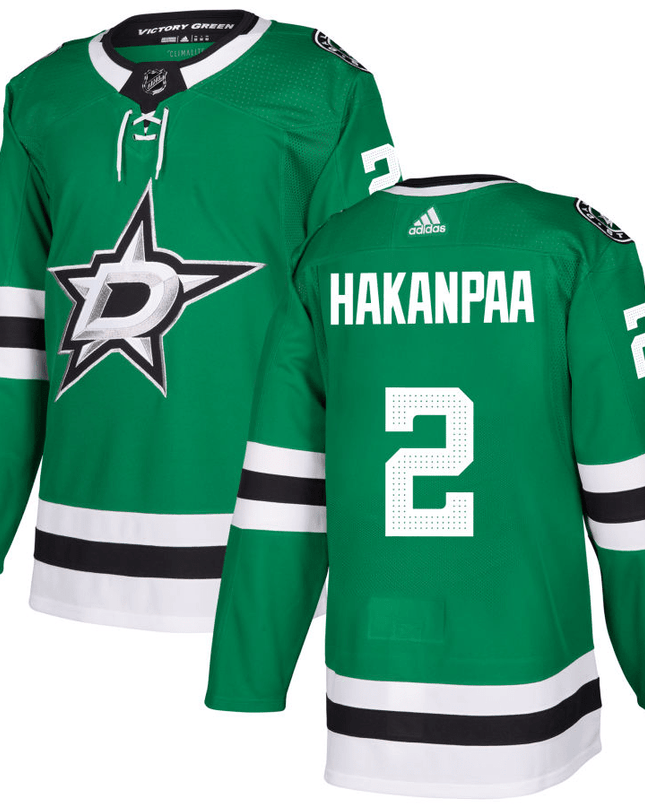 Jani Hakanpaa Dallas Stars Green Player Swingman Jersey