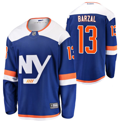 Mathew Barzal New York Islanders Alternate Blue Player Swingman Jersey