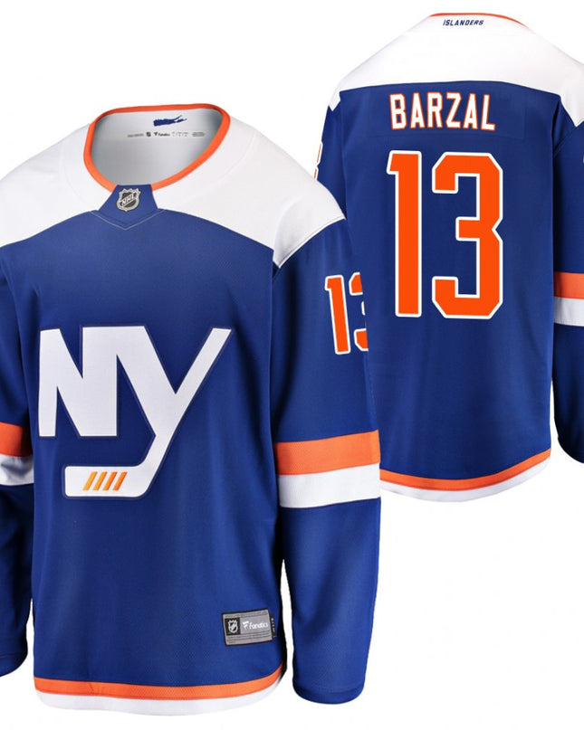 Mathew Barzal New York Islanders Alternate Blue Player Swingman Jersey
