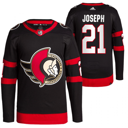 Mathieu Joseph Ottawa Senators Home Black Player Swingman Jersey