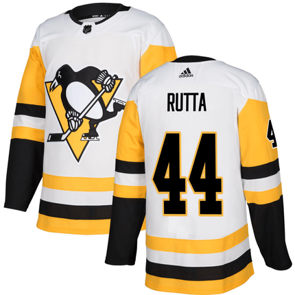 Jan Rutta Pittsburgh Penguins Away White Player Swingman Jersey