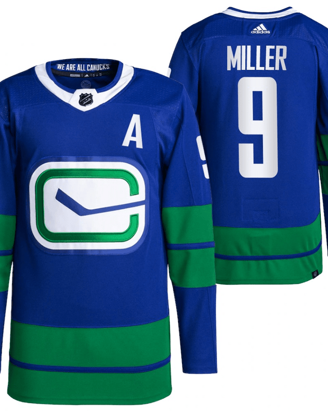 J.T. Miller Vancouver Canucks Alternate Royal Player Swingman Jersey