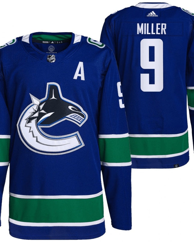 J.T. Miller Vancouver Canucks Royal Player Swingman Jersey
