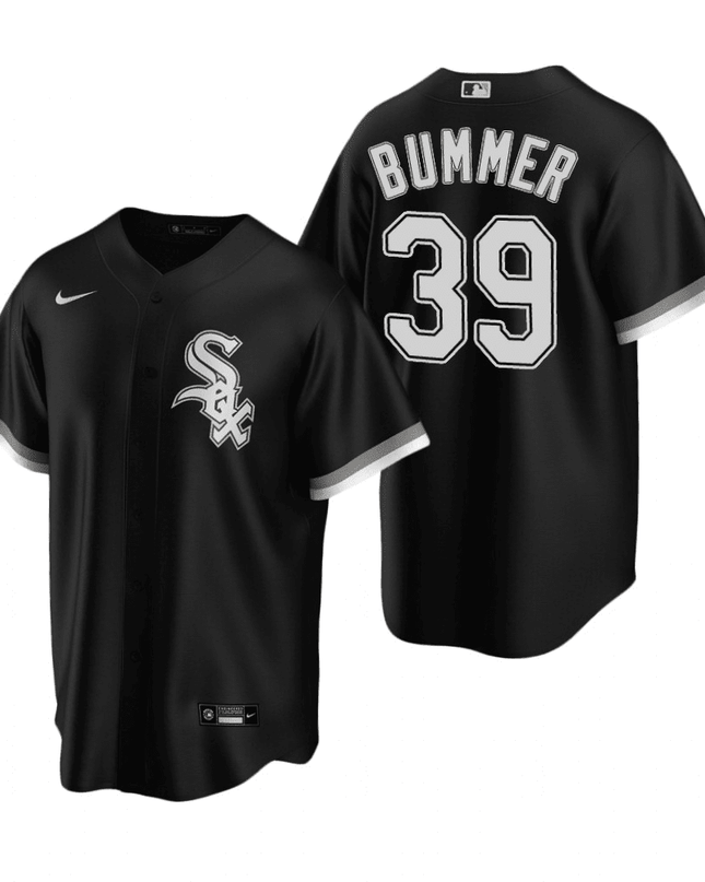 Aaron Bummer Chicago White Sox Alternate Black Baseball Player Jersey