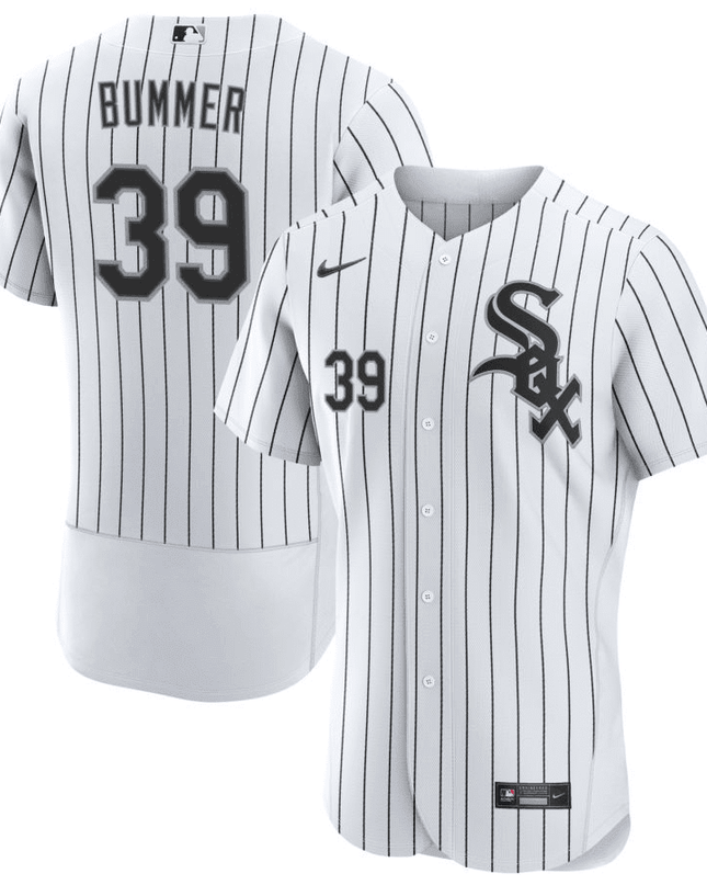 Aaron Bummer Chicago White Sox Home White Baseball Player Jersey