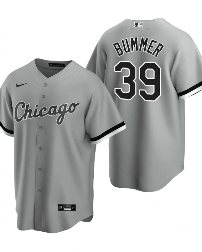 Aaron Bummer Chicago White Sox Road Gray Baseball Player Jersey