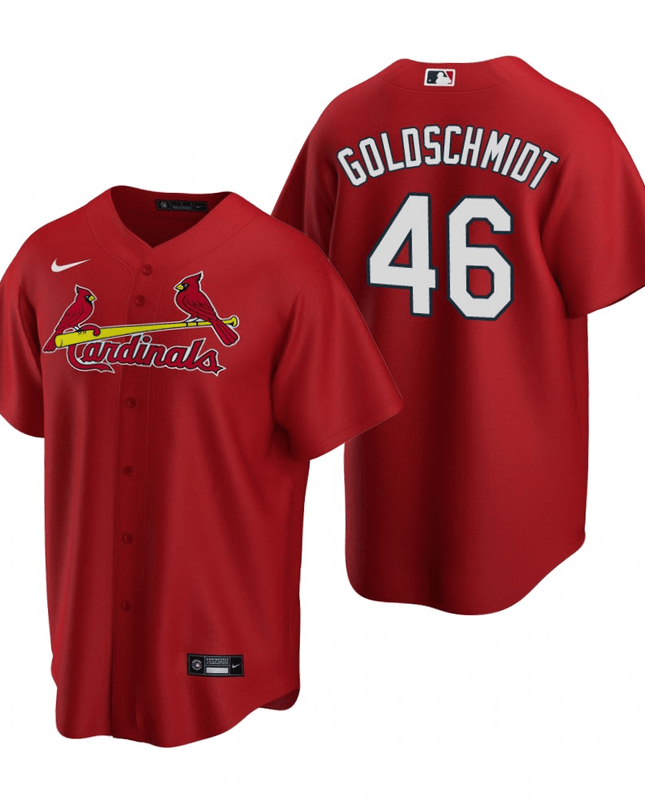 Paul Goldschmidt St. Louis Cardinals Alternate Red Baseball Player Jersey