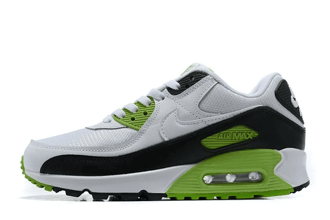 Men's Air Max 90 White Dark Green Shoes