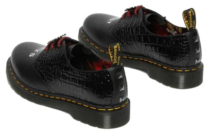 Boys Leather Oxford Black Shoes
