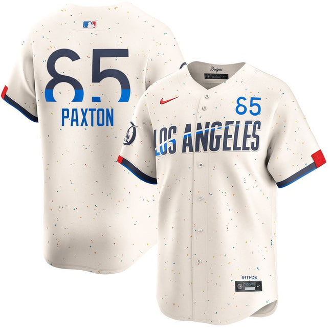 James Paxton Los Angeles Dodgers 2024 Cream City Connect Limited Player Jersey