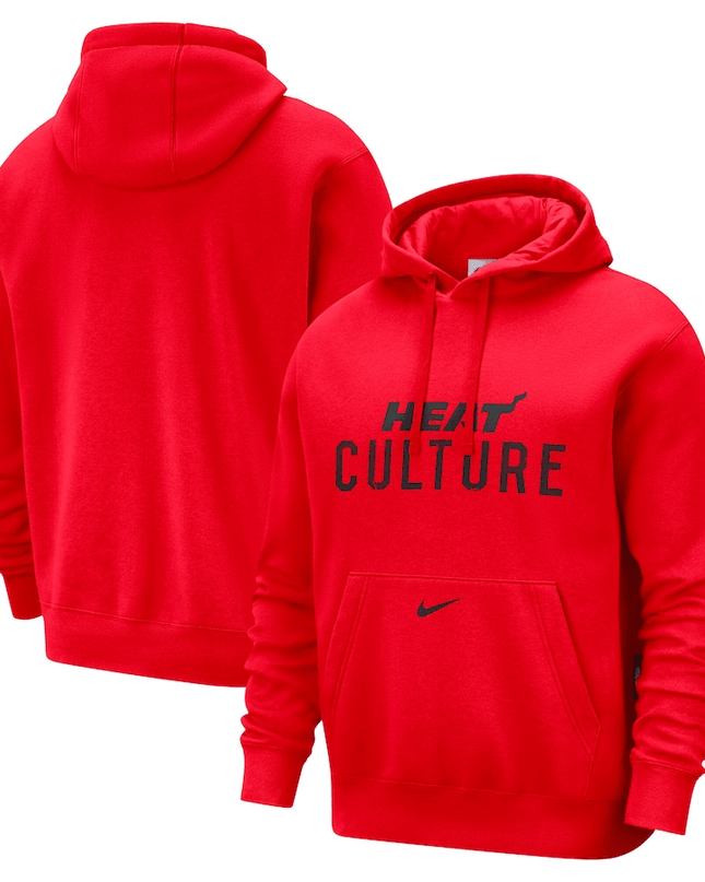 Miami Heat 2024-2025 City Edition Club Pullover Hoodie