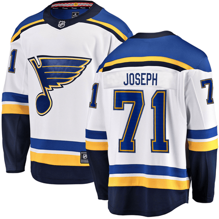 Mathieu Joseph St. Louis Blues 2024-2025 Away Breakaway White Jersey