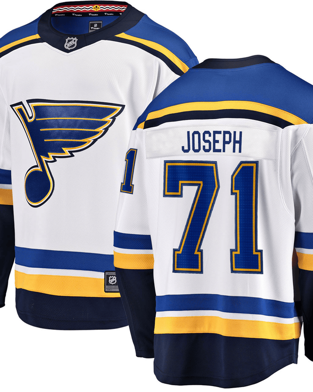 Mathieu Joseph St. Louis Blues 2024-2025 Away Breakaway White Jersey