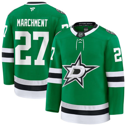 Mason Marchment Dallas Stars 2025 Home Premium Kelly Green Jersey
