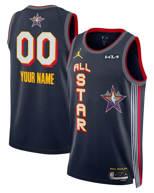2025 NBA All-Star Game Swingman Pick-A-Player Navy Jersey