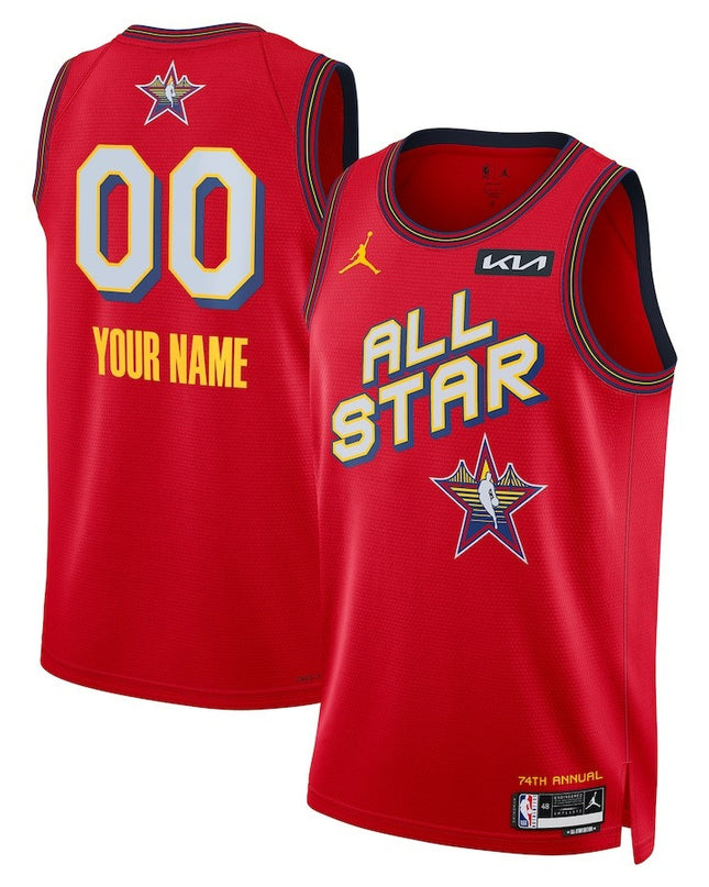 2025 NBA All-Star Game Swingman Pick-A-Player Red Jersey