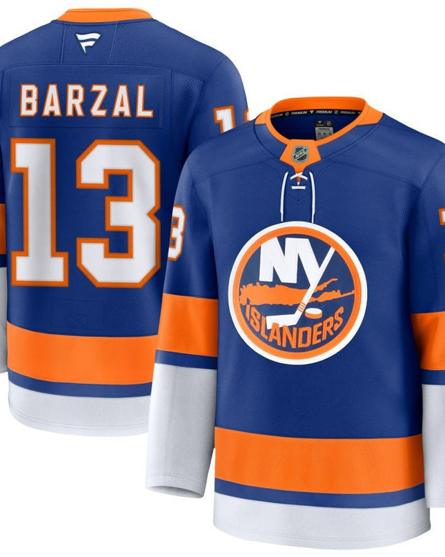 Mathew Barzal New York Islanders 2025 Home Premium Royal Jersey
