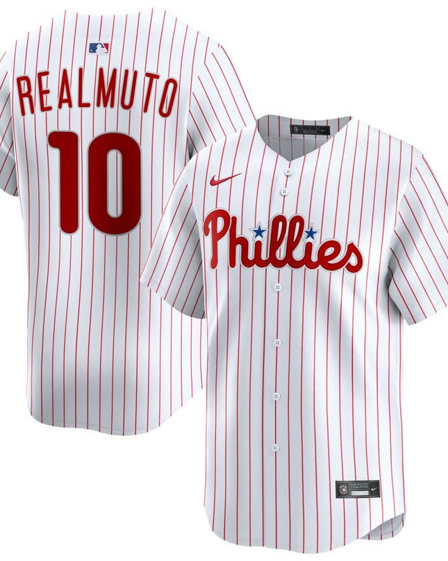 J.T. Realmuto Philadelphia Phillies 2025 Home Limited Jersey - White
