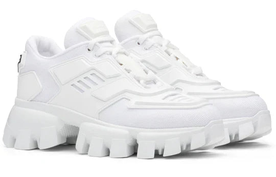 Men's PRADA Cloudbust Thunder Sneakers In White