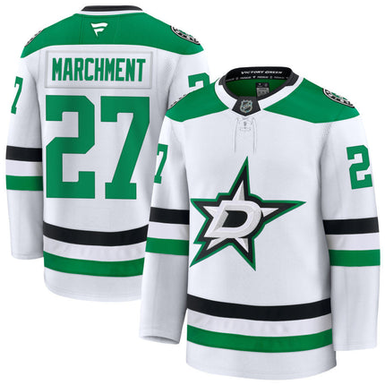 Mason Marchment Dallas Stars 2025 Away Premium Jersey - White