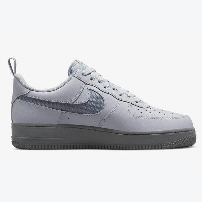 Men's Nike Air Force 1 Low 'Orange And Grey' Shoes