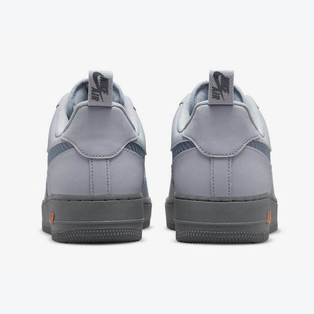 Men's Nike Air Force 1 Low 'Orange And Grey' Shoes