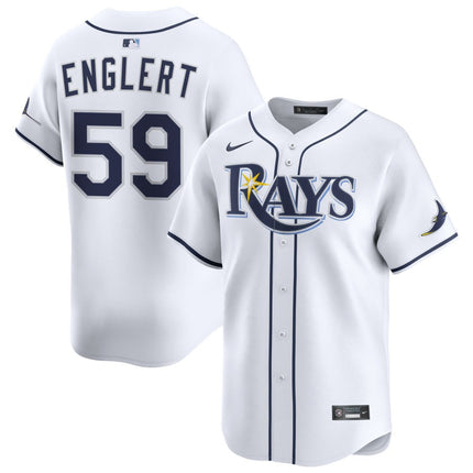 Mason Englert Tampa Bay Rays Home Limited Jersey - White