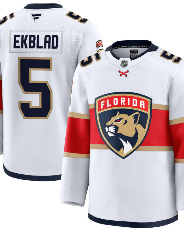 Aaron Ekblad Florida Panthers 2025 Away Jersey - White