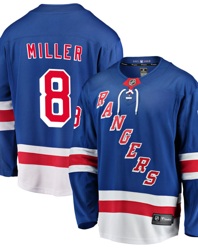 J.T. Miller New York Rangers 2025 Home Jersey - Royal